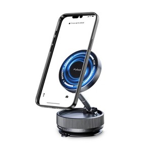 MyBat AirTight Magnetic Vacuum Suction Phone Mount - Black - 1 of 4