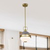 Nuvo Lighting Everton 1 - Light Pendant in  Matte Gray - 3 of 4