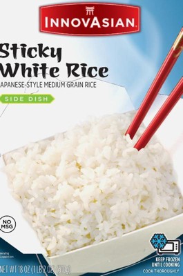 InnovAsian Frozen Sticky White Rice - 18oz : Target
