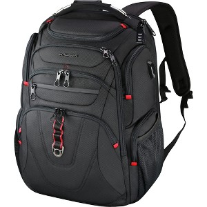 TSA Friendly Travel Laptop Backpack 17.3 inch XL Computer Backpack Water-Repellent College Daypack Business Backpack with RFID Pockets & USB Port - 1 of 4