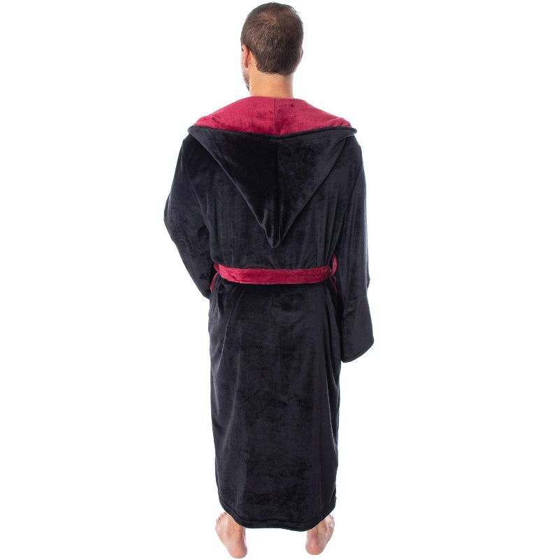 Harry Potter Adult Fleece Plush Hooded Robe, 5 of 6