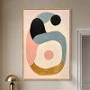 Art Remedy Either Six or S Contemporary Shapes Abstract Wall Art Framed - 2 of 4