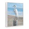 Stupell Industries Egret Coastal Landscape Framed Giclee Art - 2 of 4