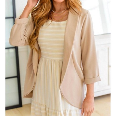Women's Cherish it All Shawl Collar Jacket - Haptics