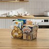 Basicwise Clear Storage Container with Lid For Kitchen Pantry Cabinet & Fridge Storage For Organizing, Durable Bin For Home Dorm or Office Use - 2 of 4