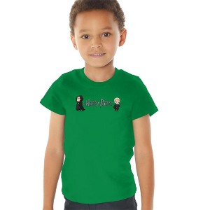 Toddler Boys' Harry Potter Severus Snape Draco Malfoy Anime T-Shirt - 1 of 4