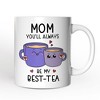Mom Best-Tea  Mug, Mother Best Friend Gift From Adults Children's | OrnamentallyYou - 4 of 4
