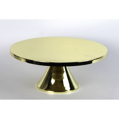 10&#34; Metallic Cake Serving Stand - Spritz&#8482;