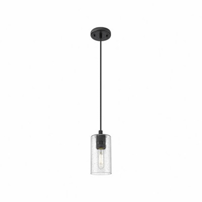 Crown Point - 1 Light Cord Pendant In Industrial Style-8.38 Inches Tall and 3.88 Inches Wide