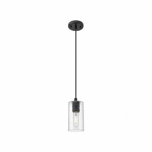 Crown Point - 1 Light Cord Pendant In Industrial Style-8.38 Inches Tall and 3.88 Inches Wide - 1 of 1