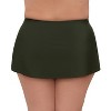 Aqua Green, Women's Skirted Bottom - 3 of 3