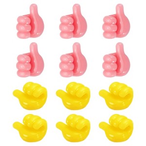 Unique Bargains Cord Holders Cable Clips for Nightstand Plastic Modern Minimalist Cable Clips Management - 1 of 4