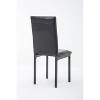 Set of 4 Arjen Dining Chairs Black - Boraam: Faux Leather, Metal Frame, Contemporary Style - 4 of 4