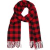 David & Young Softer Than Cashmere Buffalo Plaid Winter Scarf - 4 of 4