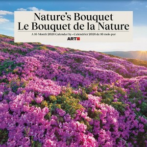 Trends International 2026 Nature's Bouquet Bilingual French 12"x12" Wall Calendar - 1 of 4