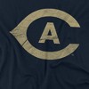 Men's University of California Davis Official Distressed Primary Logo T-Shirt - 2 of 4