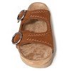 Minnetonka Women's Georgine Classic Suede Slide Sandals - 3 of 4