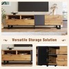 Bella Depot 70.9" Entertainment Center with Drop Down Door for TVs up to 80" - 3 of 4