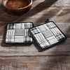 Sawyer Mill Black Pot Holder Set of 2 8x8 - 4 of 4
