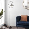 Archie Iron Floor Lamp - Black - Safavieh - 2 of 3