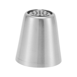 Unique Bargains Piping Tip 304 Stainless Steel Silver Tone 0.98"x1.46"x1.65" 1 Pcs - 1 of 3