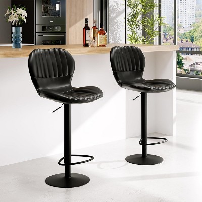 Jojoka Counter Height Adjustable Bar Stools Kitchen Island Barstools Set