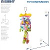 Prevue Pet Products Preen & Pacify Calypso Creations Short Stack Bird Toy 62605 - 2 of 3