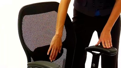 Ergonomic Mid-Back Black Mesh Executive Swivel Chair with Adjustable Arms