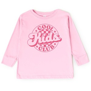 The Juniper Shop Cool Kids Club Checkered Toddler Long Sleeve Tee - 1 of 4