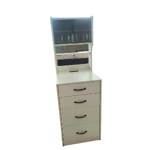 Make Up Vanity Desk with Mirror and Lights, White Vanity Table Set with Charger Station,Girls Small Vanity and Storage Chair - 1 of 1