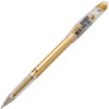 Pentel Arts Slicci METALLIC (0.8mm) Needle Tip Med Gel Pen, Gold Metallic Ink, Pack of 12 - 4 of 4