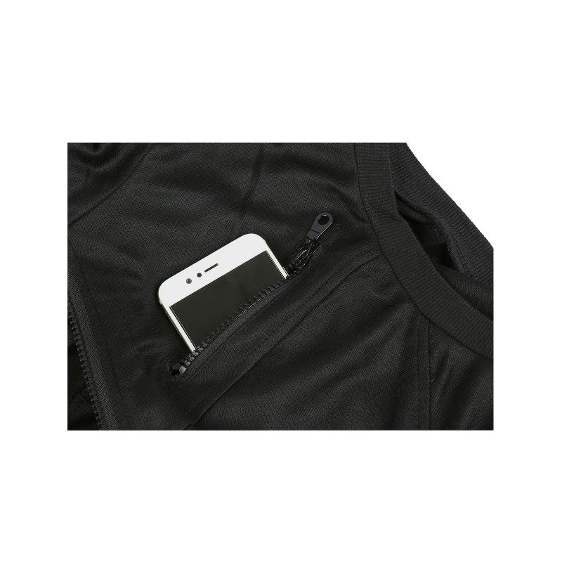 Lars Amadeus Men's Sleeveless Regular Fit Zipper Drawstring Hooded Vest Jacket, 4 of 7