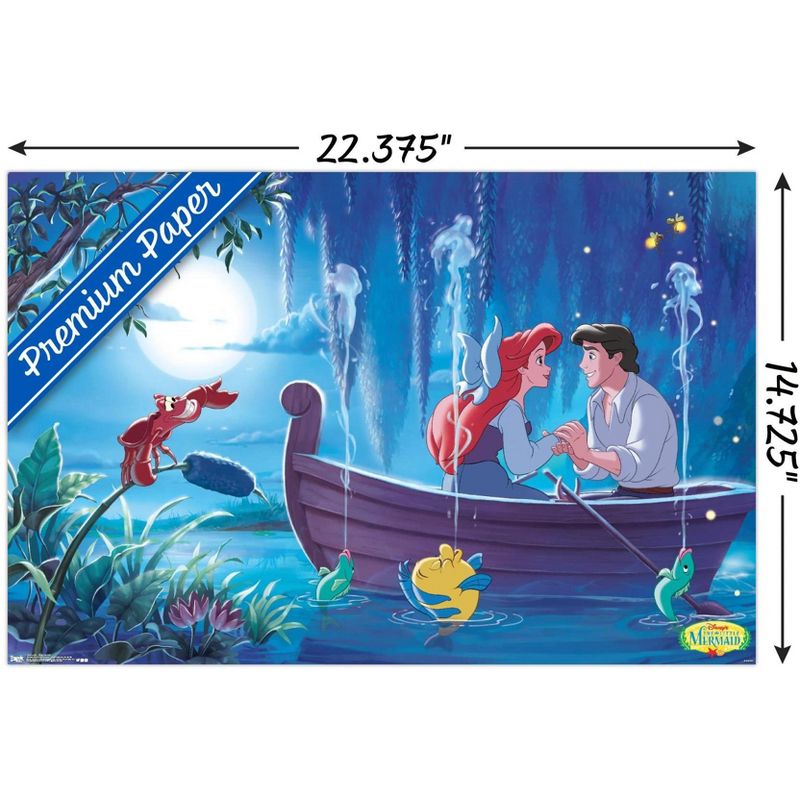 Trends International Disney The Little Mermaid - Ariel - Kiss The Girl Unframed Wall Poster Prints, 3 of 7
