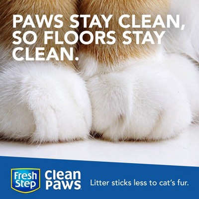 Fresh Step Clean Paws Multi-Cat with the Power of Febreze Scented Clumping Cat Litter - 22.5lbs_11