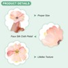 Unique Bargains Small Silk Artificial Daisy Flower Heads Wedding Party Decoration 100 Pcs - 2 of 4