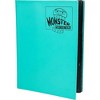 Monster 9 Pocket Trading Card Binder - Matte Teal Album, Side Loading Padded Pockets, Double Sided, Holds 360 Cards, Sports, Gaming, Kpop - 2 of 4