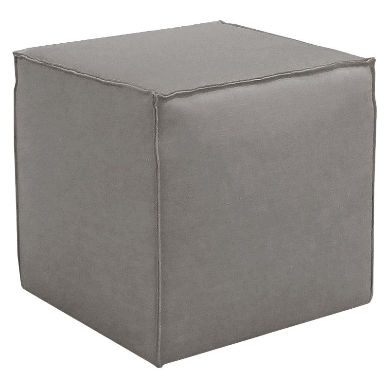 Skyline Furniture Custom Upholstered Square Ottoman with French Seams, 1 of 6