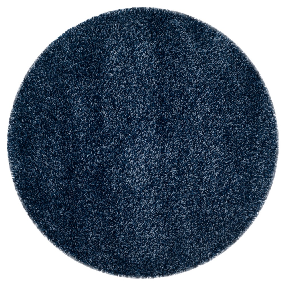 Quincy Rug - Navy (4' Round) - Safavieh