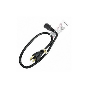 Manufacturer Varies  Extension Cord,2ft,16Ga,13A,SJT,Blk 5XFP7ID - 1 of 3