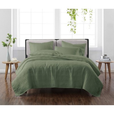 Green hot sale comforter target