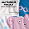 Kids' Peppa Pig Peppa And Logo Silky Touch Blanket White 36X58 - 4 of 4