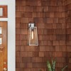 Lark Hugh 1 - Light Lantern in  Antique Brushed Aluminum/Black - 3 of 4
