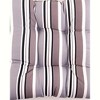 The Lakeside Collection Striped Outdoor Cushion Collection - Gray Stripe Wicker Settee - 2 of 3