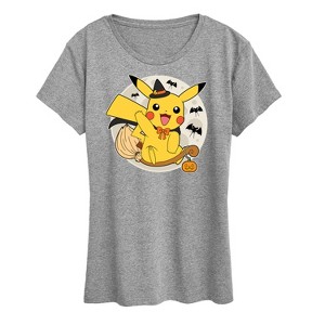 Women's - Pokémon - Pikachu Moon Witch Short Sleeve Graphic T-Shirt - 1 of 4
