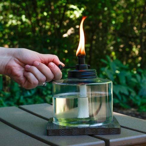 Oil Lamps, wick height, and proper trimming