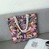 Anna-Kaci Women's Tropical Leaf Print Canvas Tote Bag - Large Capacity Shoulder Bag - 2 of 4
