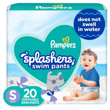 Pampers Splashers Disposable Swim Pants - (Select Size and Count)
