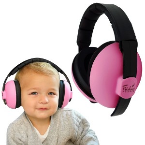 Friday 7Care Baby Headphones - Baby Ear Protection | Baby Noise Cancelling Headphones for Ages 0-36 Months, Pink - 1 of 4