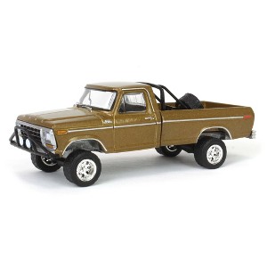 1/64 1979 F250 Ranger Lifted Rollbar Mounted Spare Gold All Terrain 16 35290-D - 1 of 4