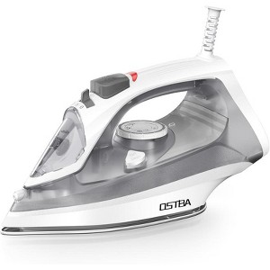OSTBA 2300W Steam Iron, Nonstick Soleplate, Rapid Heating, Self-Clean, Anti-Limescale, Drip Stop, 300ml Tank for Home - 1 of 4